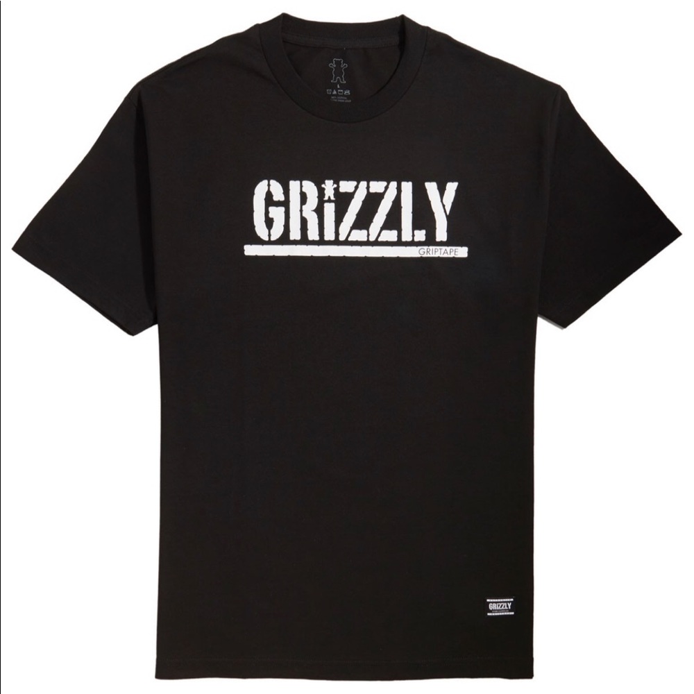 Grizzly “Stamp” Logo T-Shirt